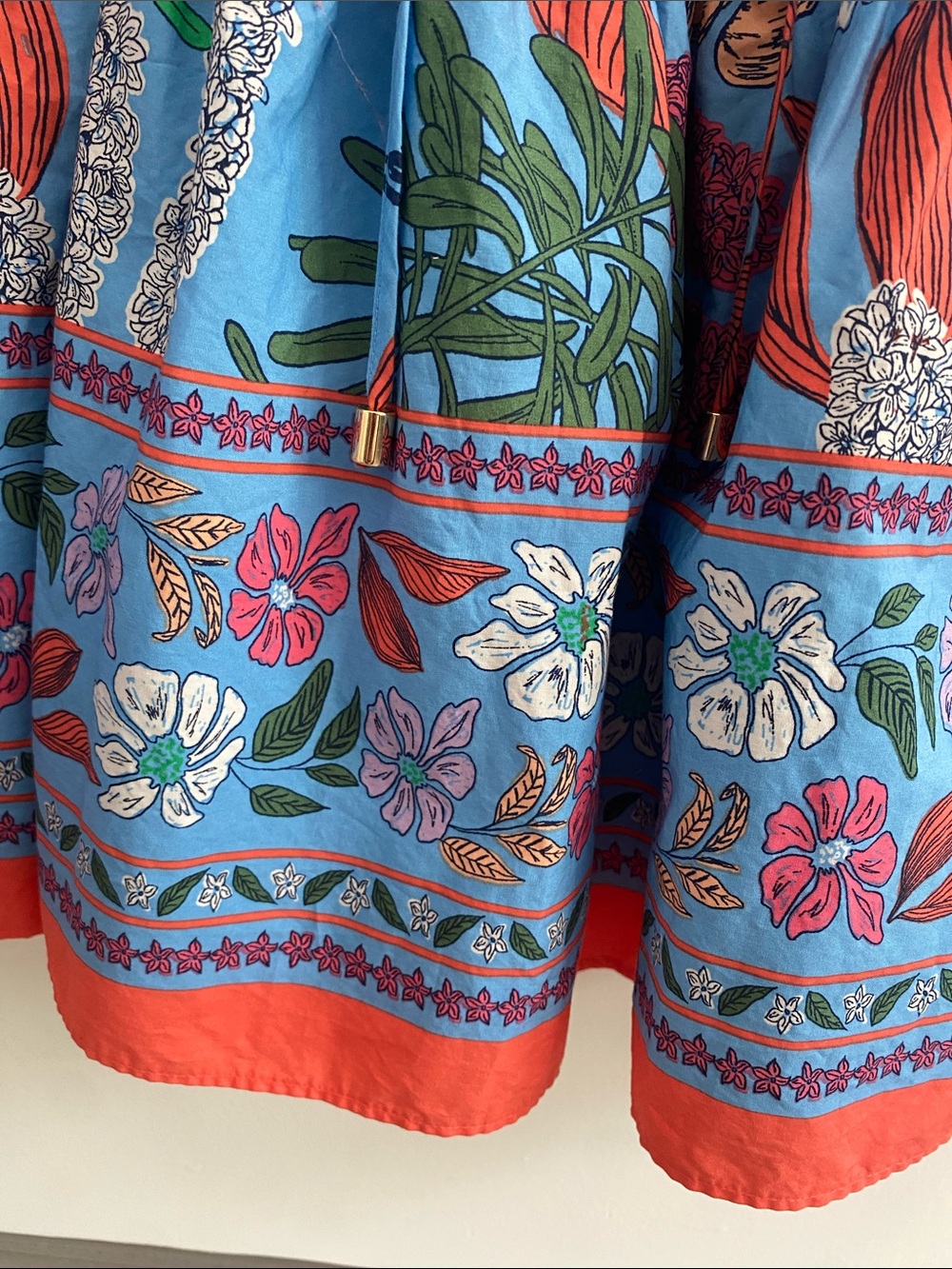 Talbots Modern Poplin Puff Sleeve Joyful Floral Maxi Dress 2Xp (2024) - Picture 6 of 11
